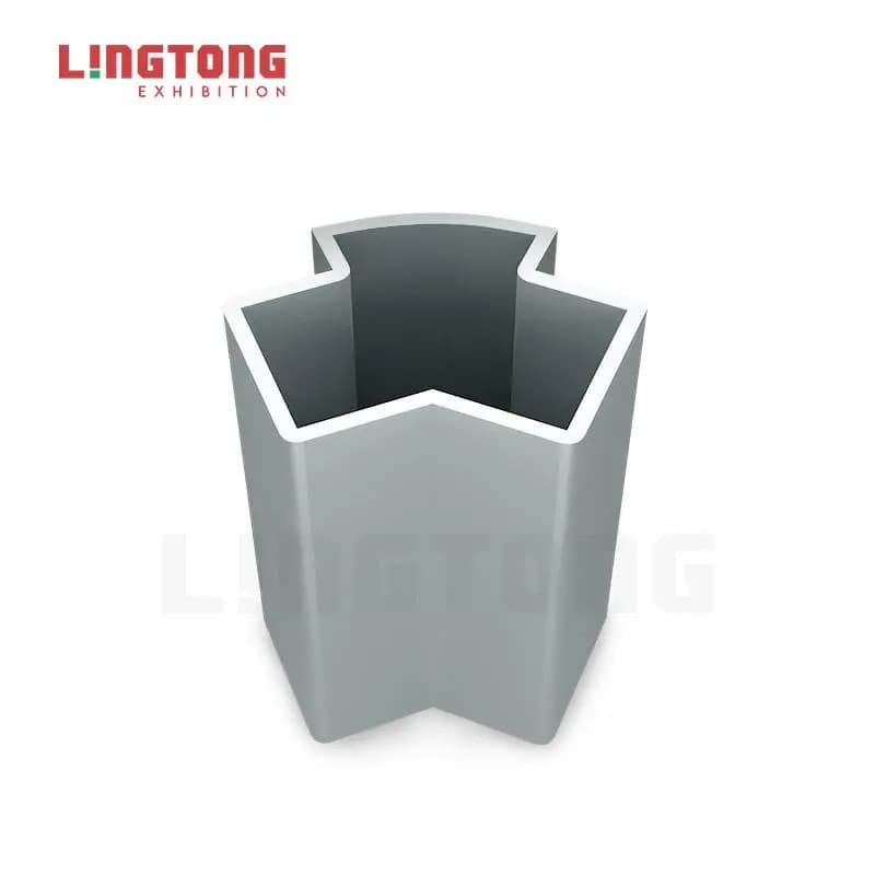 LT-WB261-16 Connecting Post /45° For 135° Corner Wall For Interior Display
