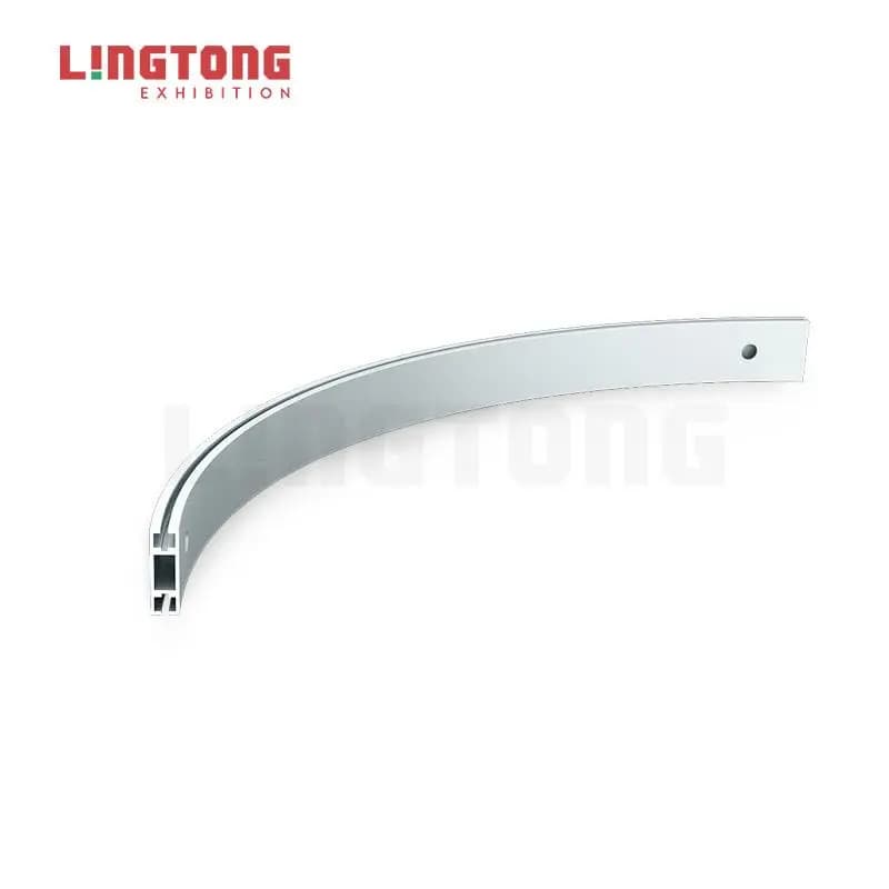 LT-Z402-4Y1980 Aluminum Extrusion Curved Quarter Circle