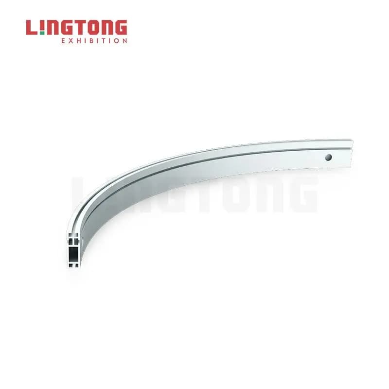 LT-Z460-4Y700 Aluminum Extrusion Curved Quarter Circle
