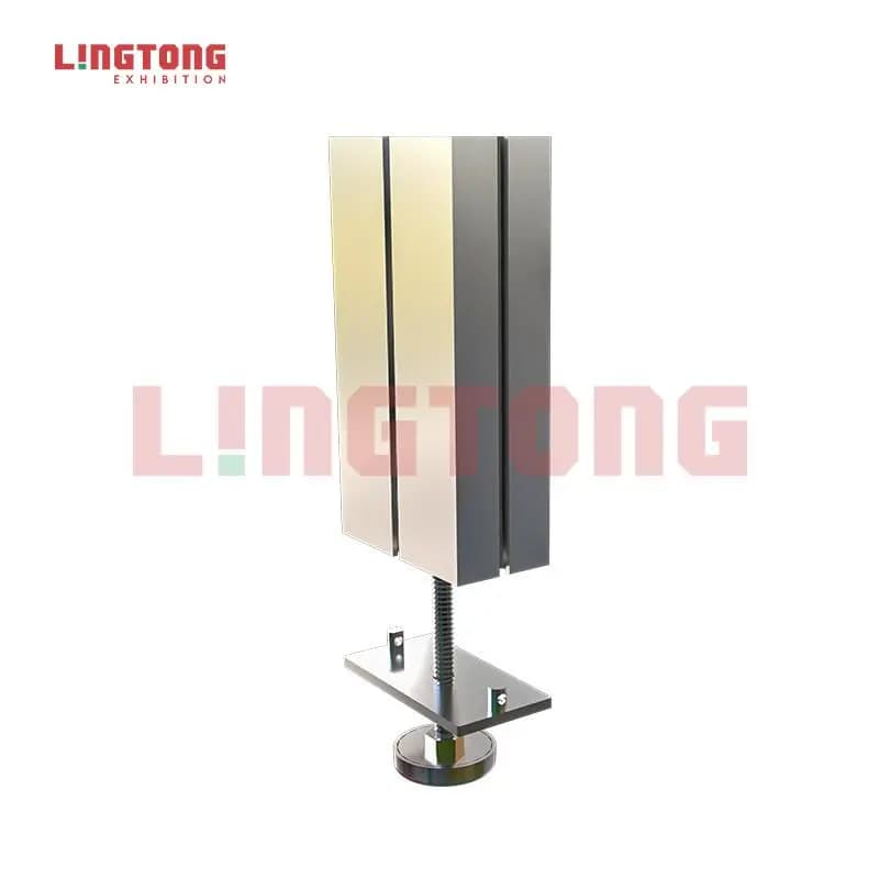 LT-EM319 Adjustable Foot 40x80mm For Aluminum Custom Booth