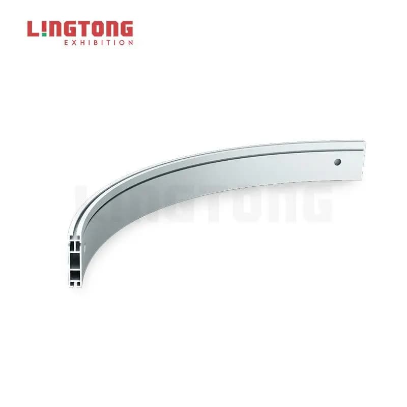 LT-Z166-2Y1400 Aluminum Extrusion Curved Half Circle