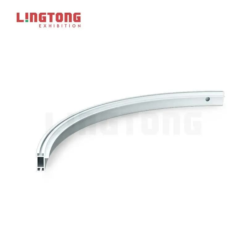 LT-Z4300-4Y700 Aluminum Extrusion Curved Quarter Circle